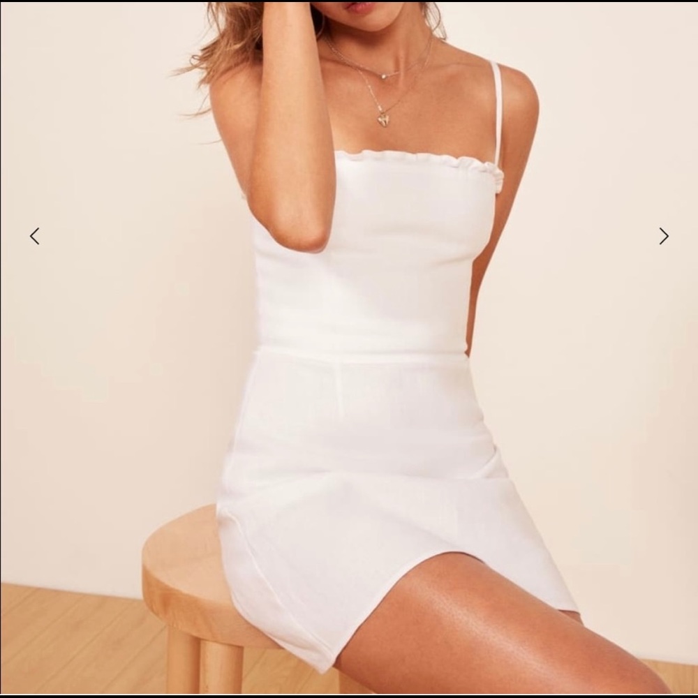 Reformation Ava Linen Dress